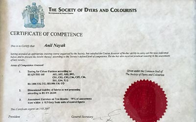 ISO Certificate